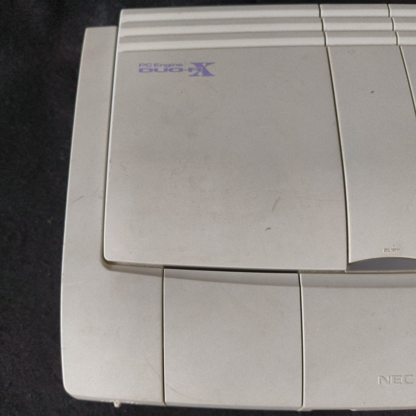Defective, NEC PC Engine DUO-RX PCE-DUORX Console, Pad AV cable, PSU set-h0711-