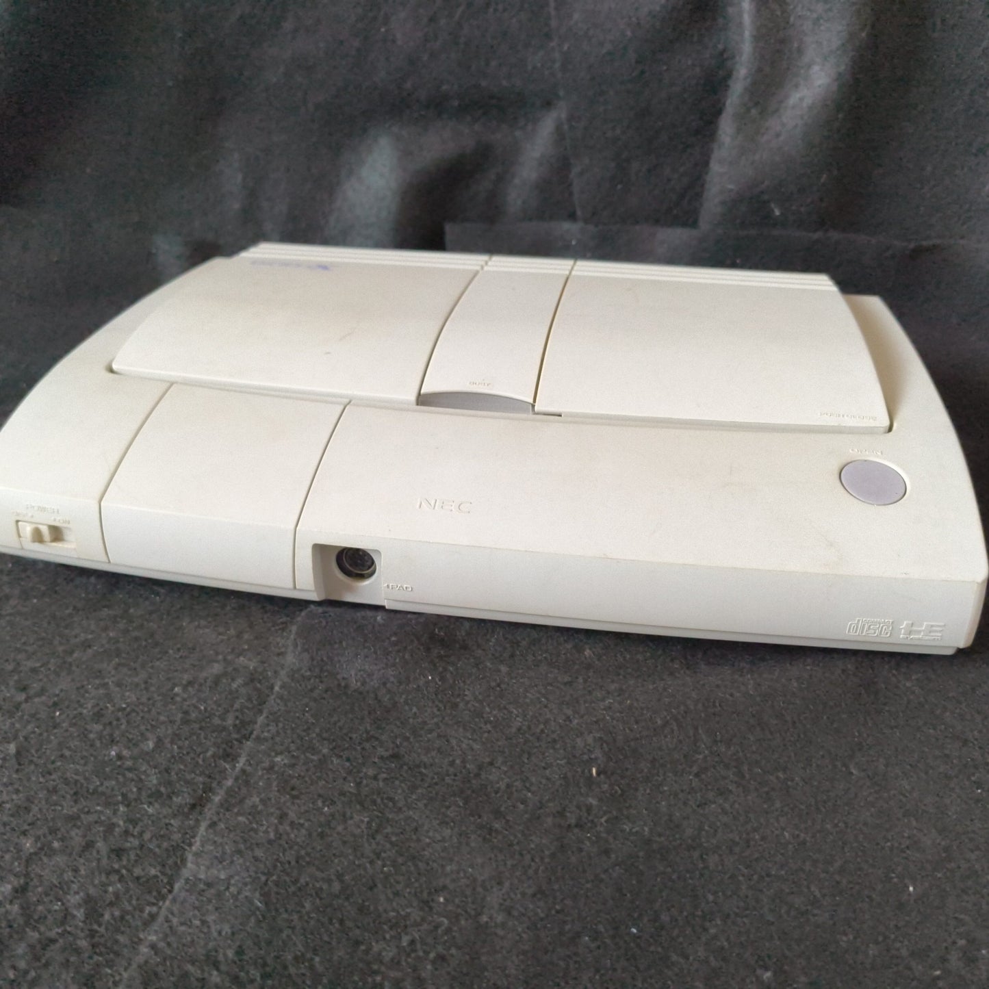 Defective, NEC PC Engine DUO-RX PCE-DUORX Console, Pad AV cable, PSU set-h0711-