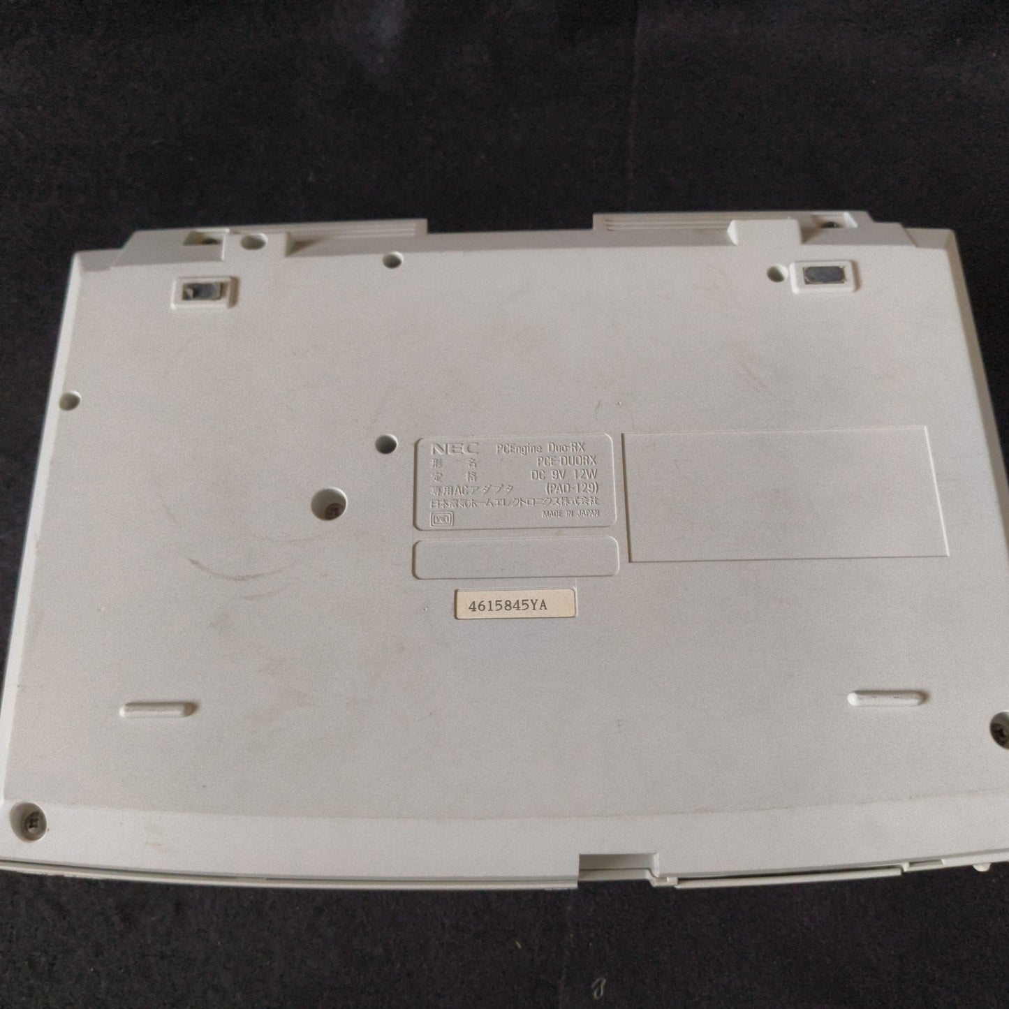 Defective, NEC PC Engine DUO-RX PCE-DUORX Console, Pad AV cable, PSU set-h0711-