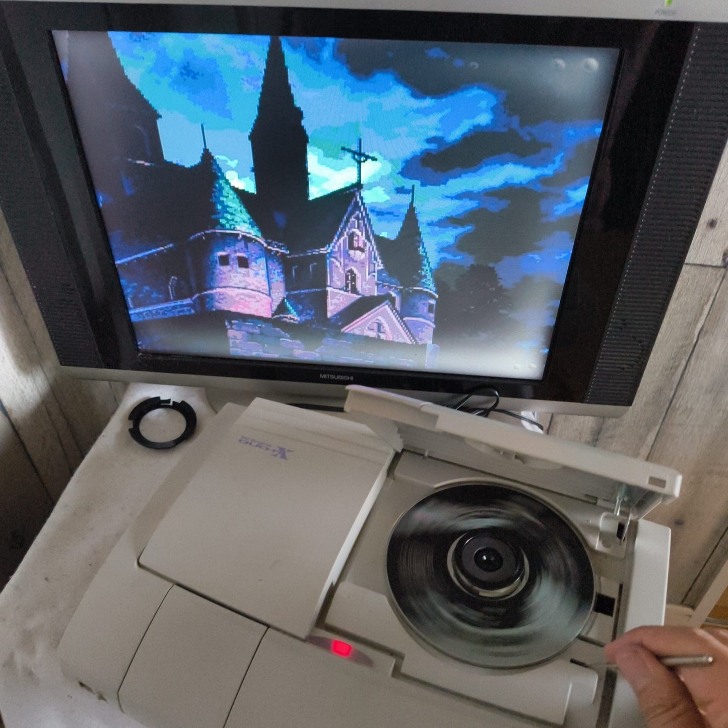 Disk only, Akumajou Dracula X Chi no Rondo Castlevania PC Engine CD-ROM2-h0711-