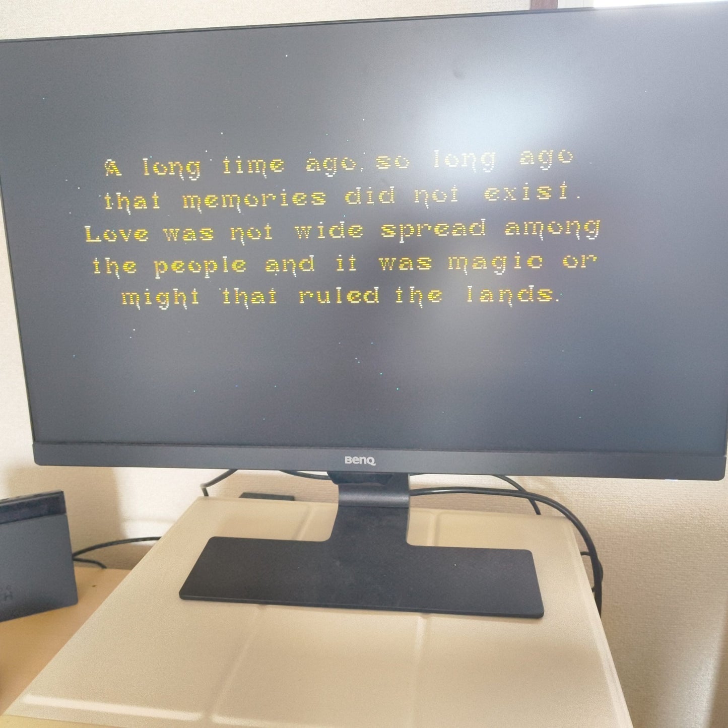 PC-8801 Sorcerian Game disks, w/manual, papers, Box set. Partly tested-h0716-