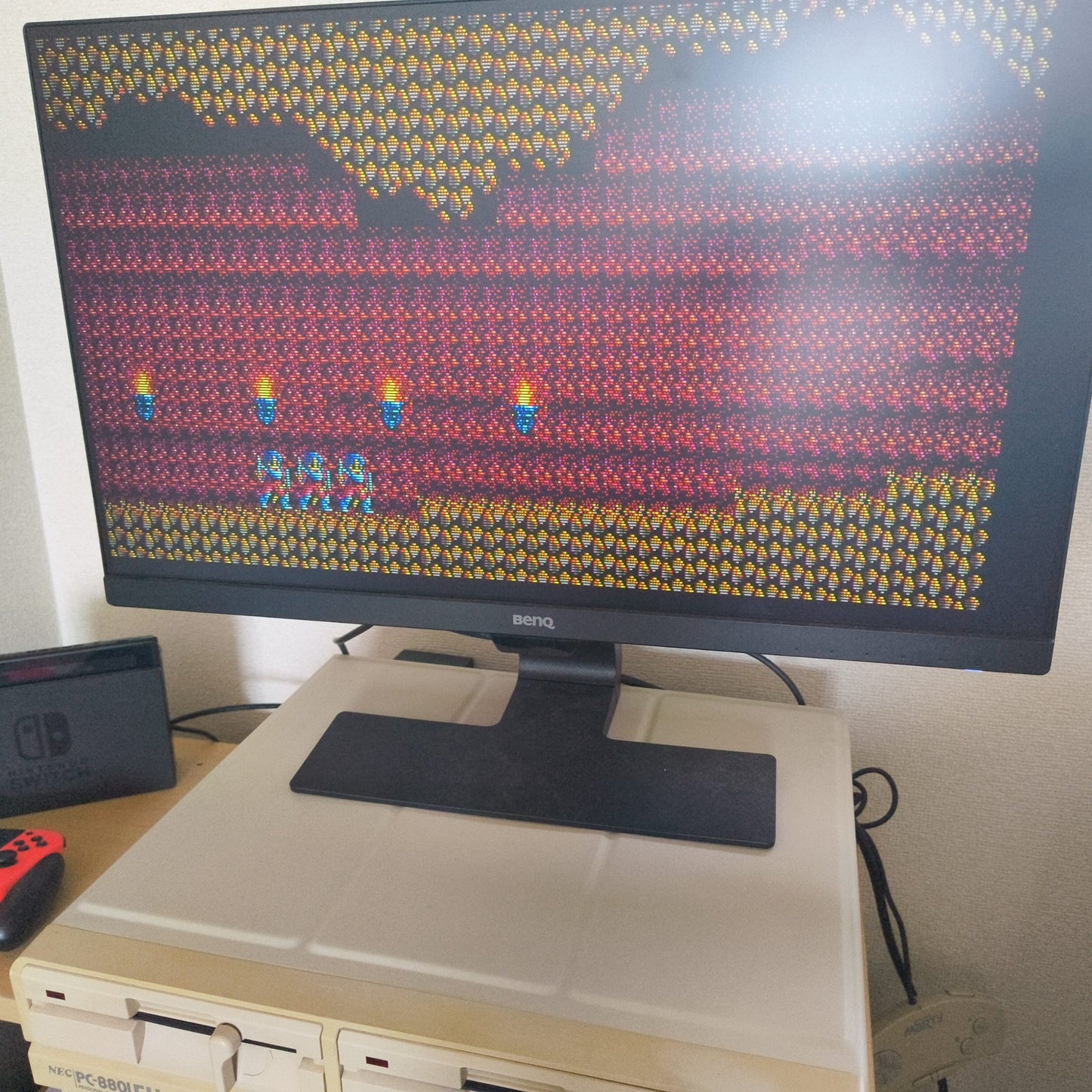 PC-8801 Sorcerian Game disks, w/manual, papers, Box set. Partly tested-h0716-