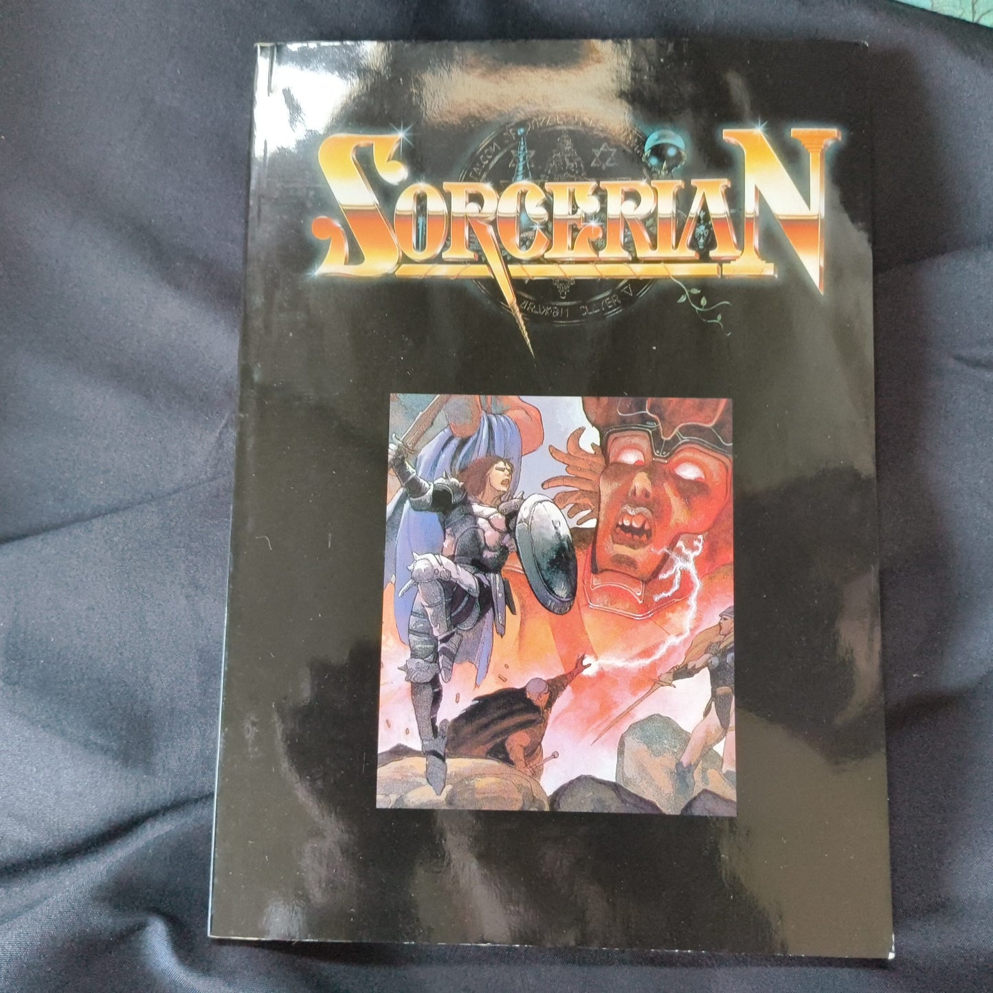 PC-8801 Sorcerian Game disks, w/manual, papers, Box set. Partly tested-h0716-