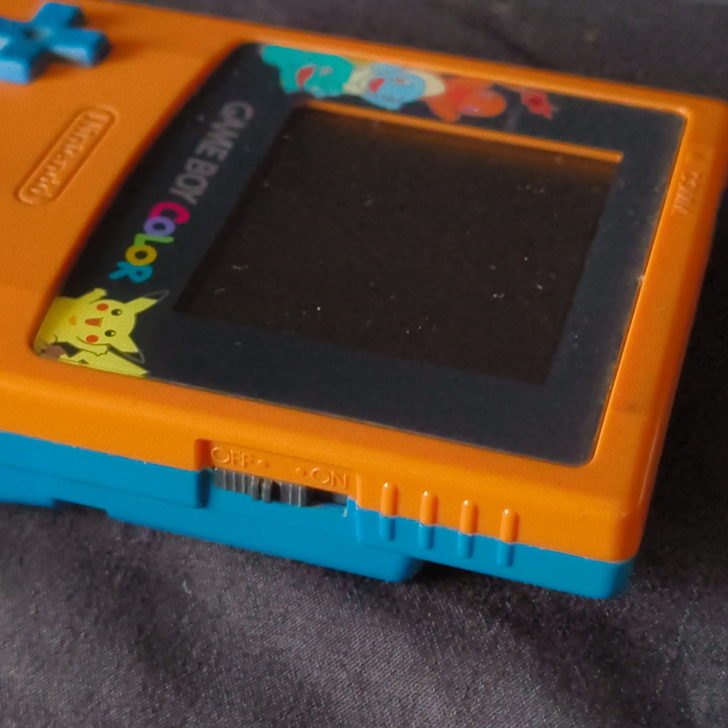 Nintendo Gameboy Color Pokemon Limited edition Orange color console -h0717-