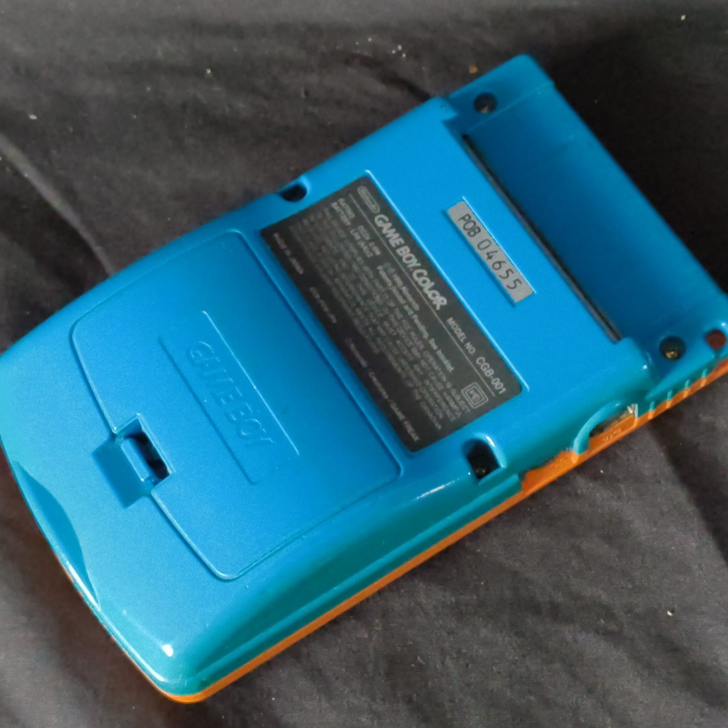 Nintendo Gameboy Color Pokemon Limited edition Orange color console -h0717-