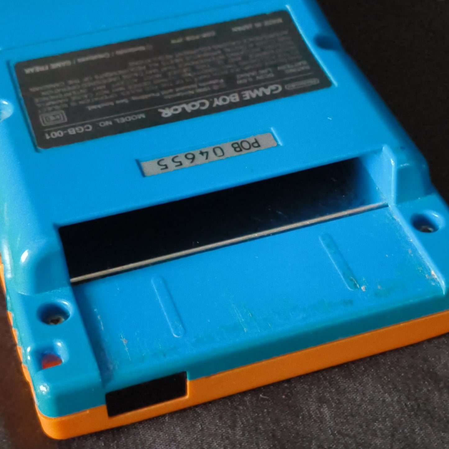 Nintendo Gameboy Color Pokemon Limited edition Orange color console -h0717-