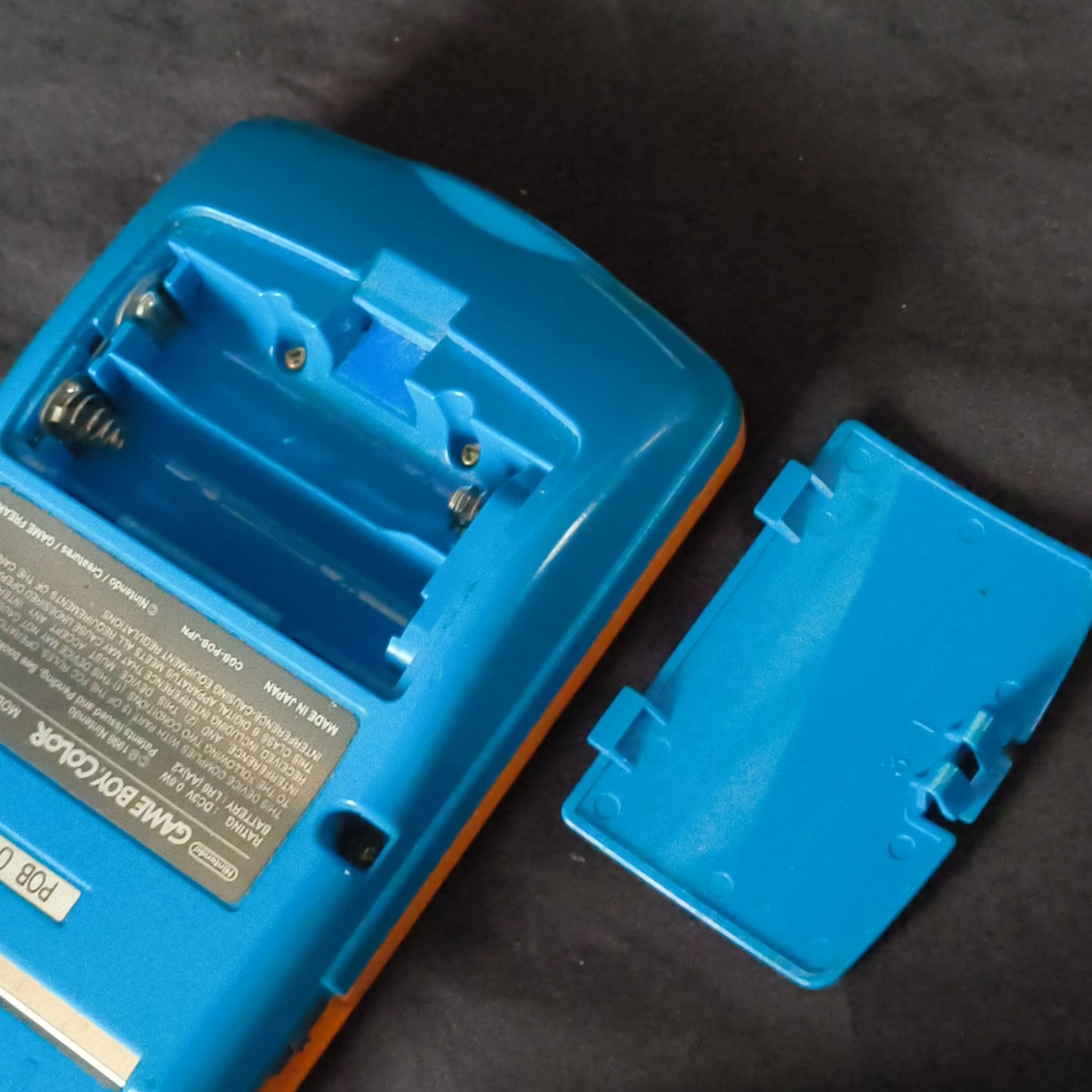 Nintendo Gameboy Color Pokemon Limited edition Orange color console -h0717-