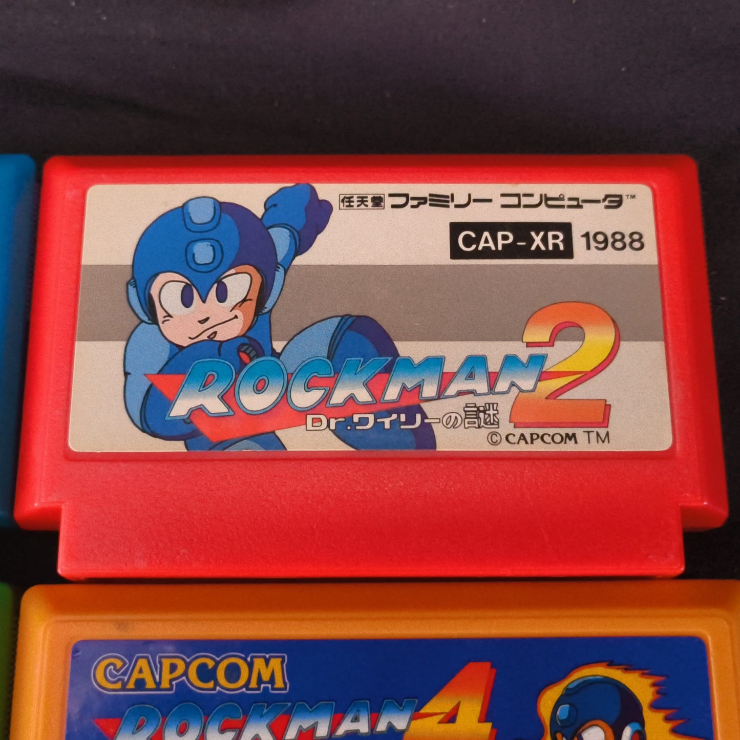 Nintendo Famicom FC (NES) RockMan(Megaman) series 6 game cartridge set-h0725-