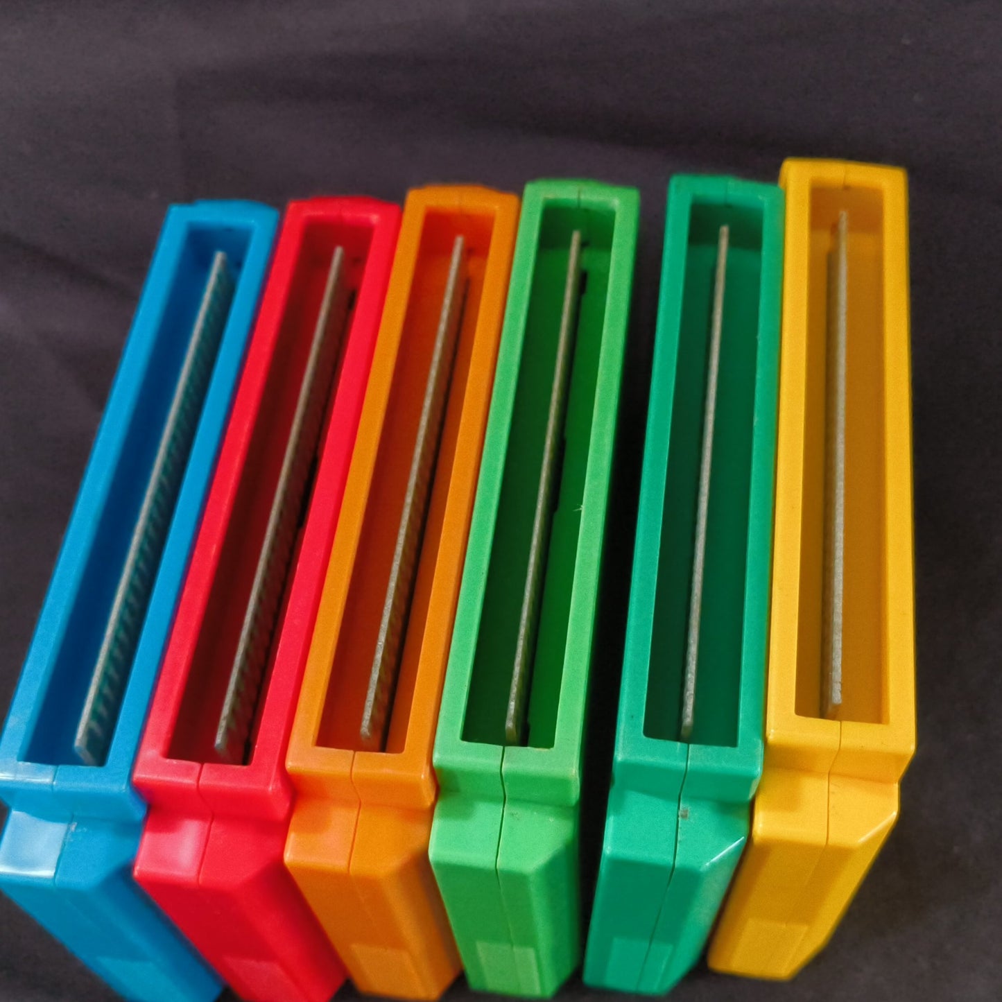 Nintendo Famicom FC (NES) RockMan(Megaman) series 6 game cartridge set-h0725-