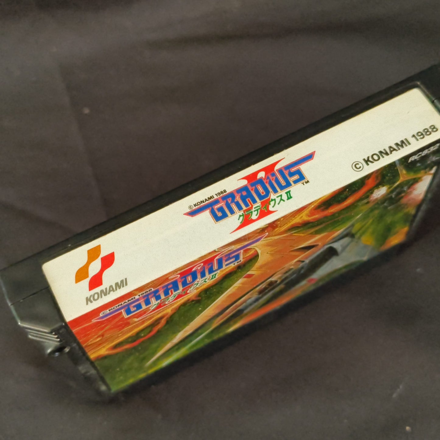 Gradius 2 KONAMI For Nintendo Famicom NES/  Cartridge only tested-h0725-
