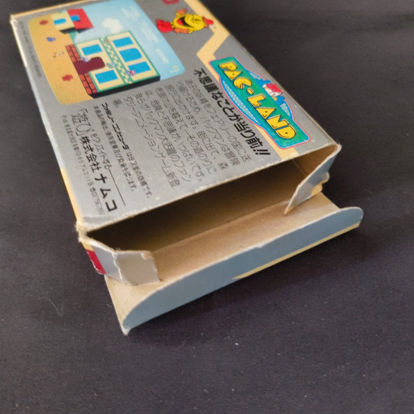 PAC LAND NAMCOT Famicom NES Cartridge w/manual, box, Japan, Working-h0725-