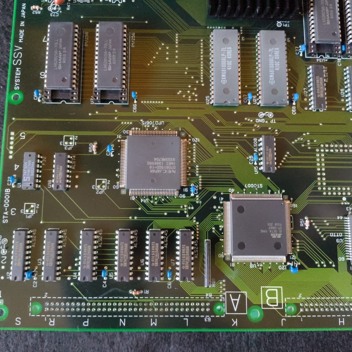 VASARA 2000 Visco Arcard JAMMA Board and Instruction cards set Japan-h0730-