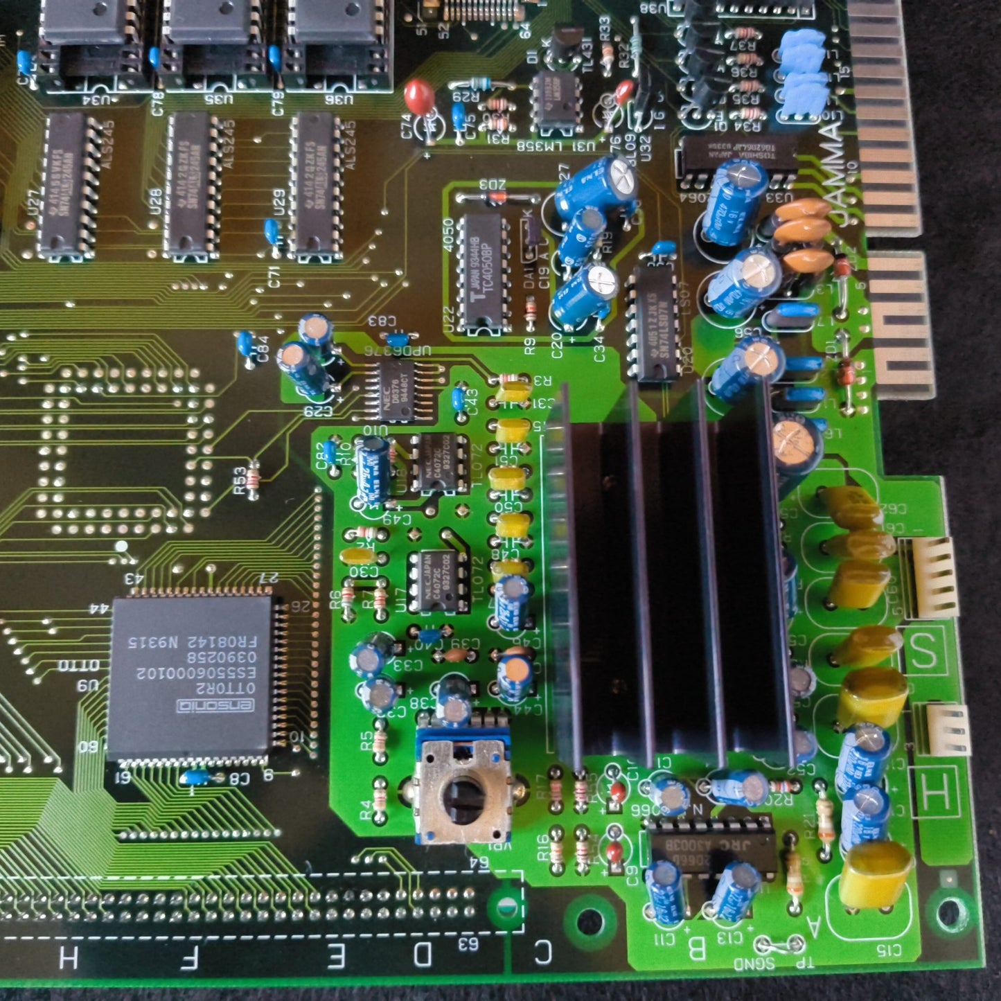 VASARA 2000 Visco Arcard JAMMA Board and Instruction cards set Japan-h0730-