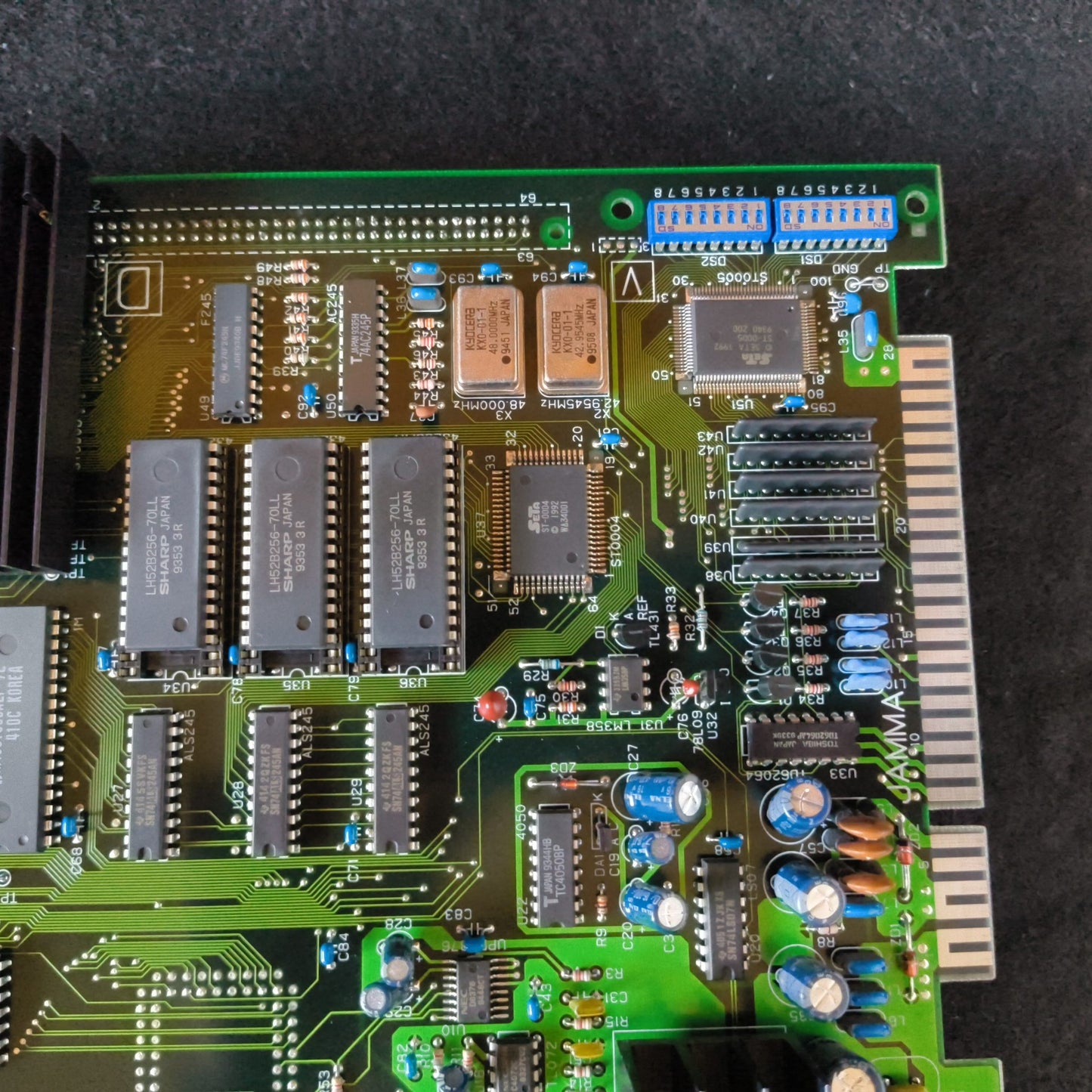 VASARA 2000 Visco Arcard JAMMA Board and Instruction cards set Japan-h0730-