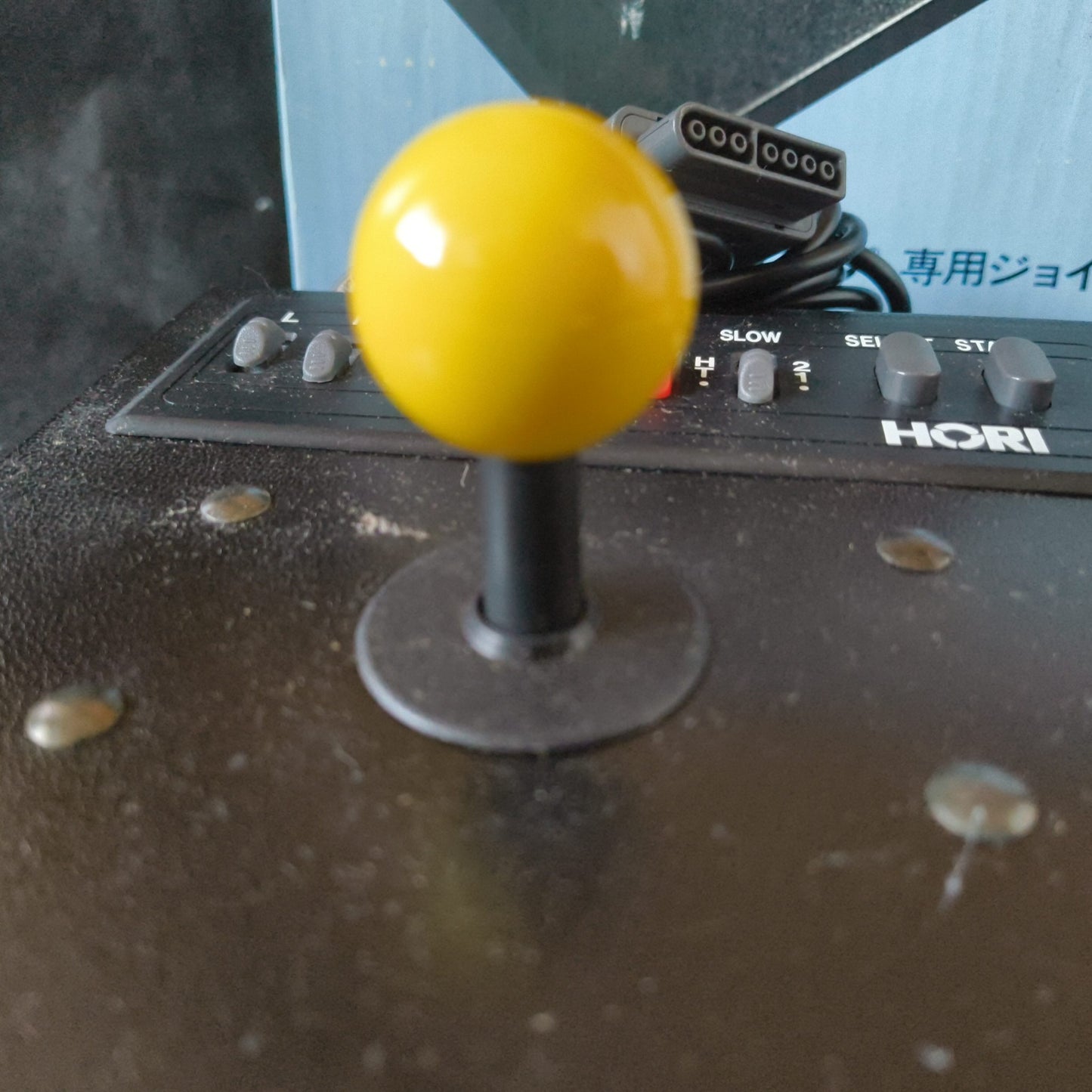 Used Hori Arcade Fighting Stick HSJ-12 Super Famicom SNES Boxed set Japan-h0730