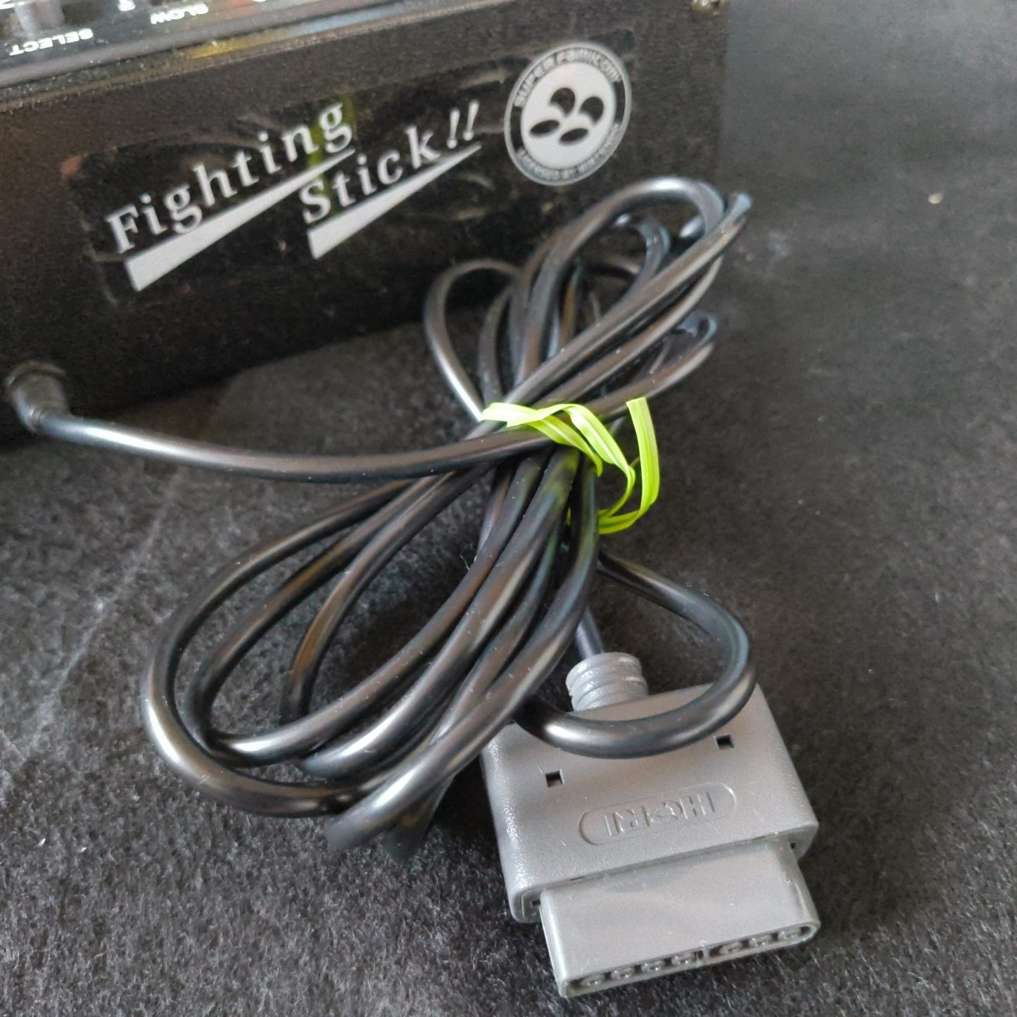 Used Hori Arcade Fighting Stick HSJ-12 Super Famicom SNES Boxed set Japan-h0730