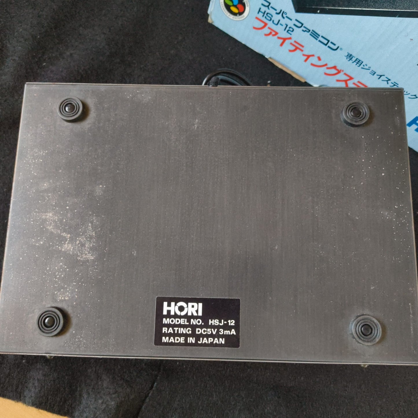 Used Hori Arcade Fighting Stick HSJ-12 Super Famicom SNES Boxed set Japan-h0730