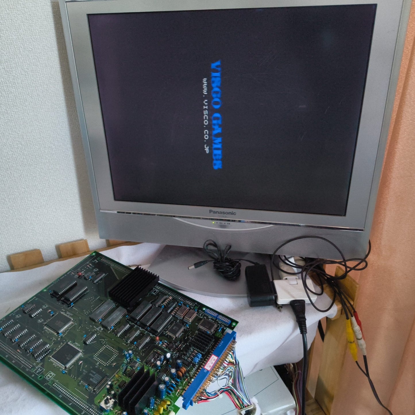 VASARA 2000 Visco Arcard JAMMA Board and Instruction cards set Japan-h0730-