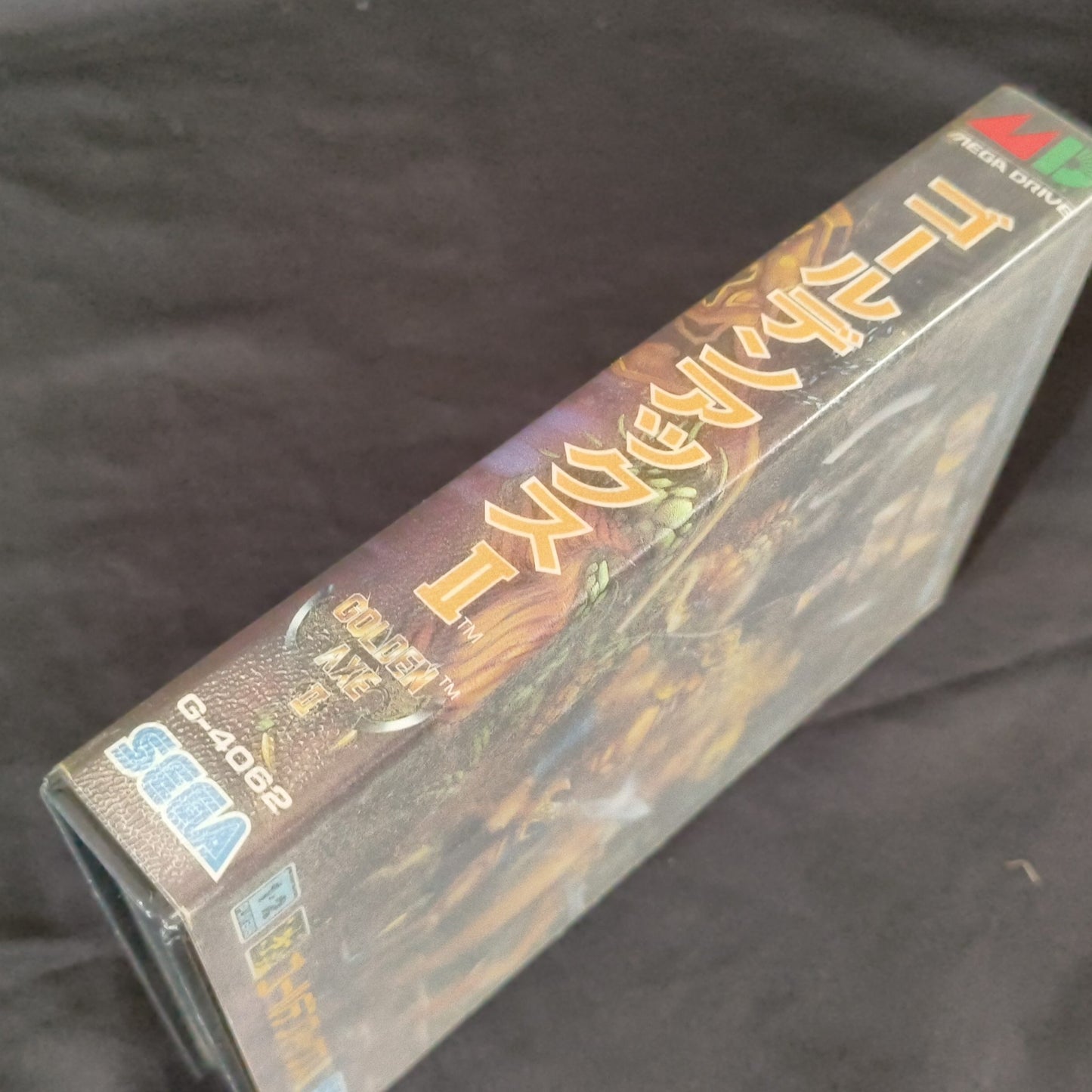 GOLDEN AXE 2 SEGA MEGA DRIVE (Genesis ) Shooter game Cartridge w/Box set-h0804-
