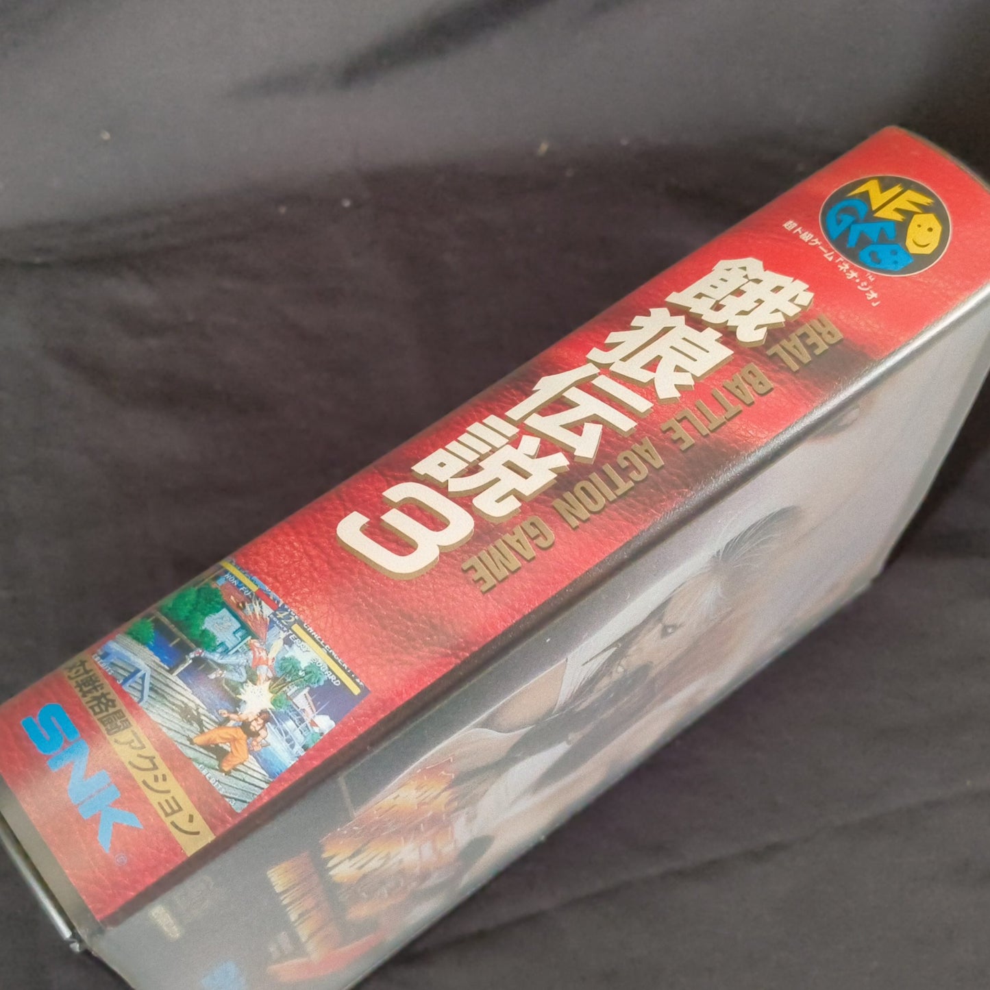 Fatal Fury 3 Garo Densetsu 3 SNK NEO GEO AES Cartridge, Manual Boxed set-h0804-