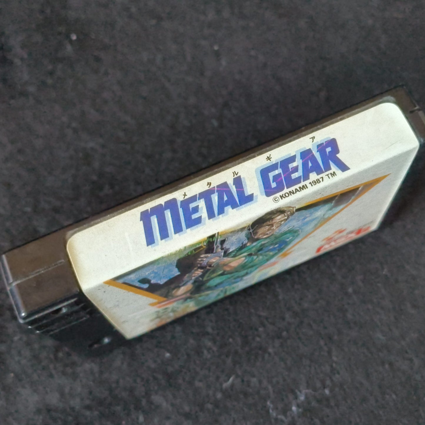 Metal Gear MSX/MSX2 Game Cartridge only, Working, Japan-h0805-