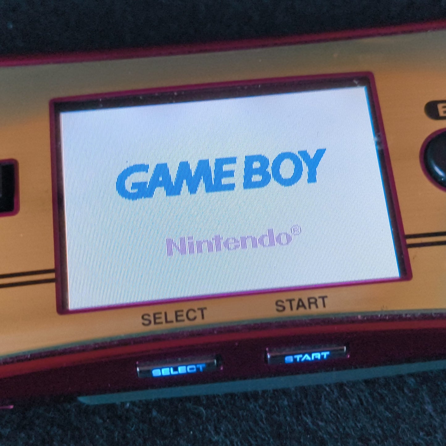 Nintendo Gameboy Micro Famicom 20th Anniversary Edition console OXY-001 -h0805-