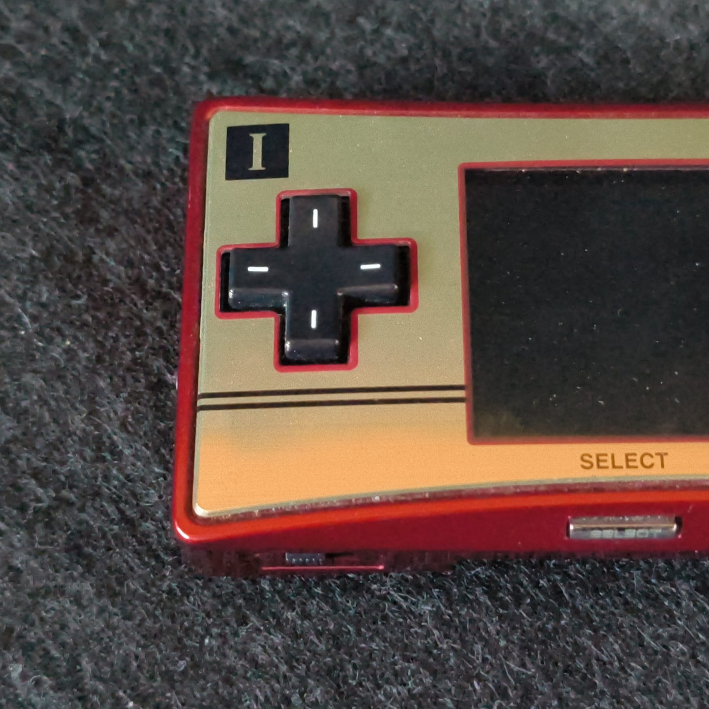 Nintendo Gameboy Micro Famicom 20th Anniversary Edition console OXY-001 -h0805-