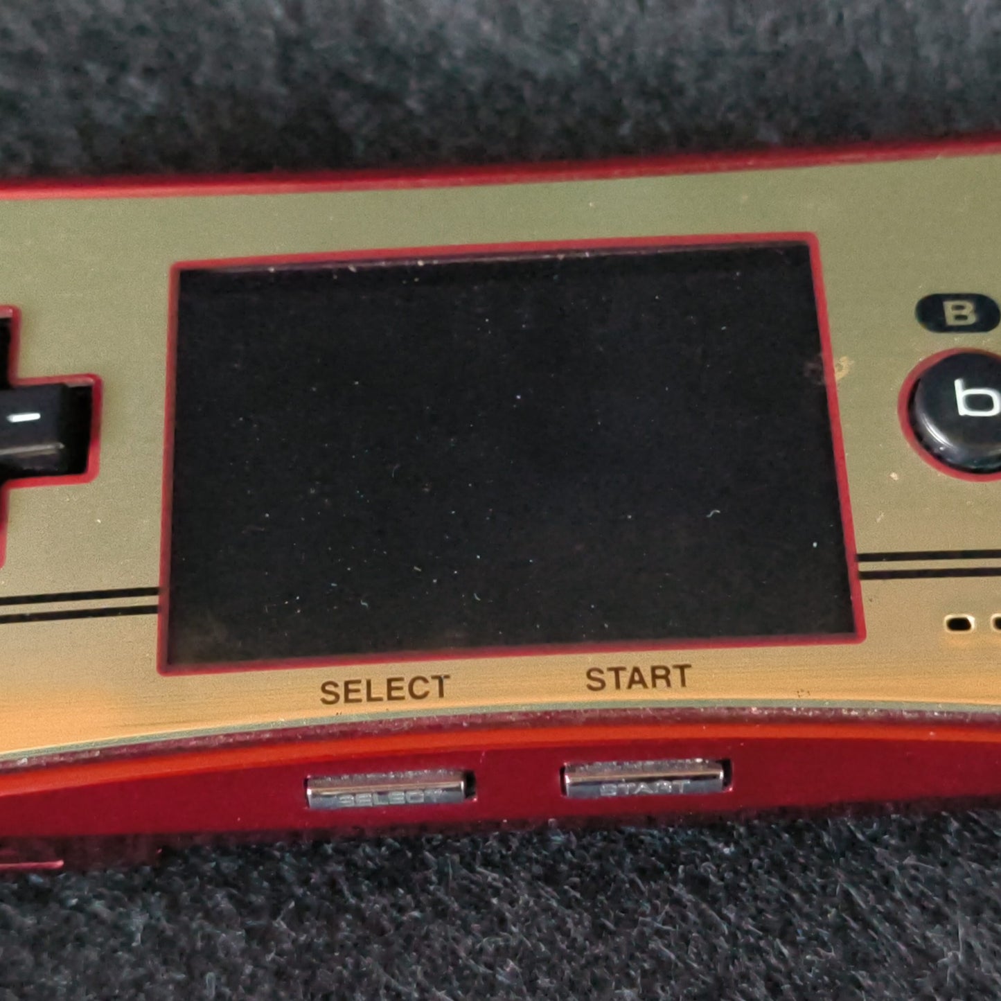 Nintendo Gameboy Micro Famicom 20th Anniversary Edition console OXY-001 -h0805-