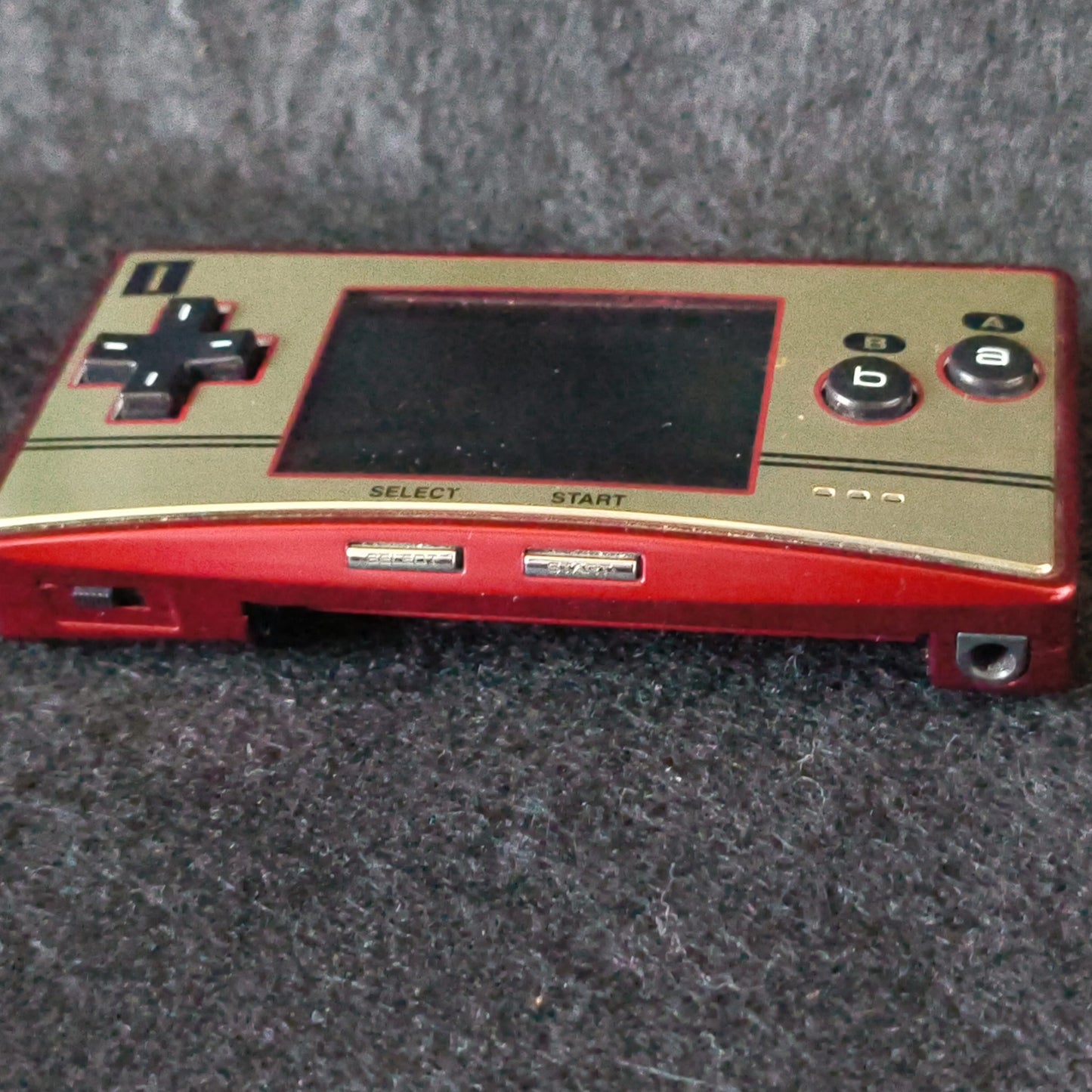 Nintendo Gameboy Micro Famicom 20th Anniversary Edition console OXY-001 -h0805-