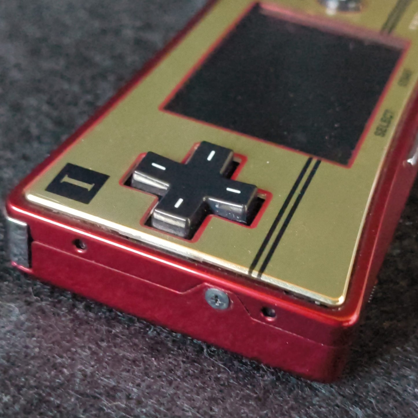 Nintendo Gameboy Micro Famicom 20th Anniversary Edition console OXY-001 -h0805-