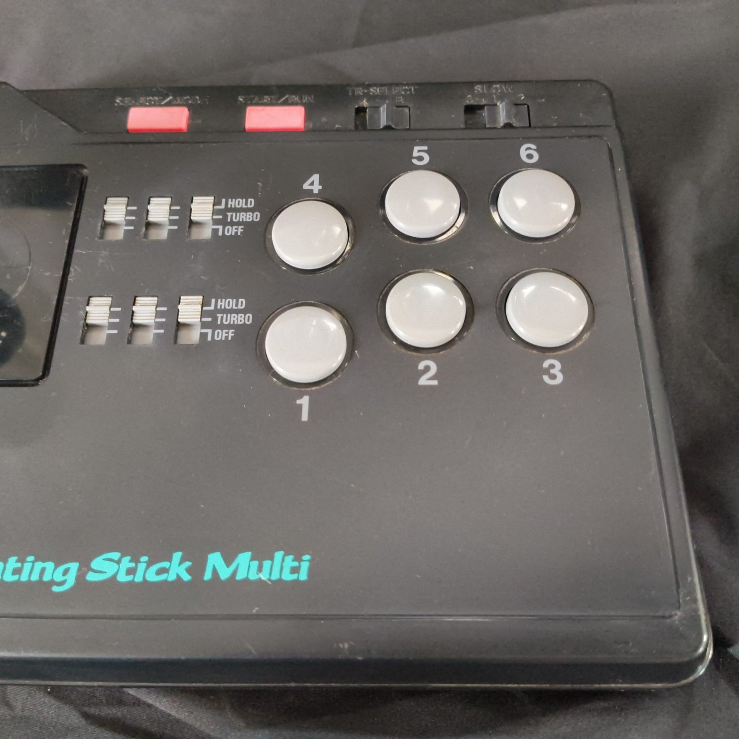 Hori Arcade Fighting Stick Multi for SNES, PC Engine, Megadrive Boxed set-h0807-