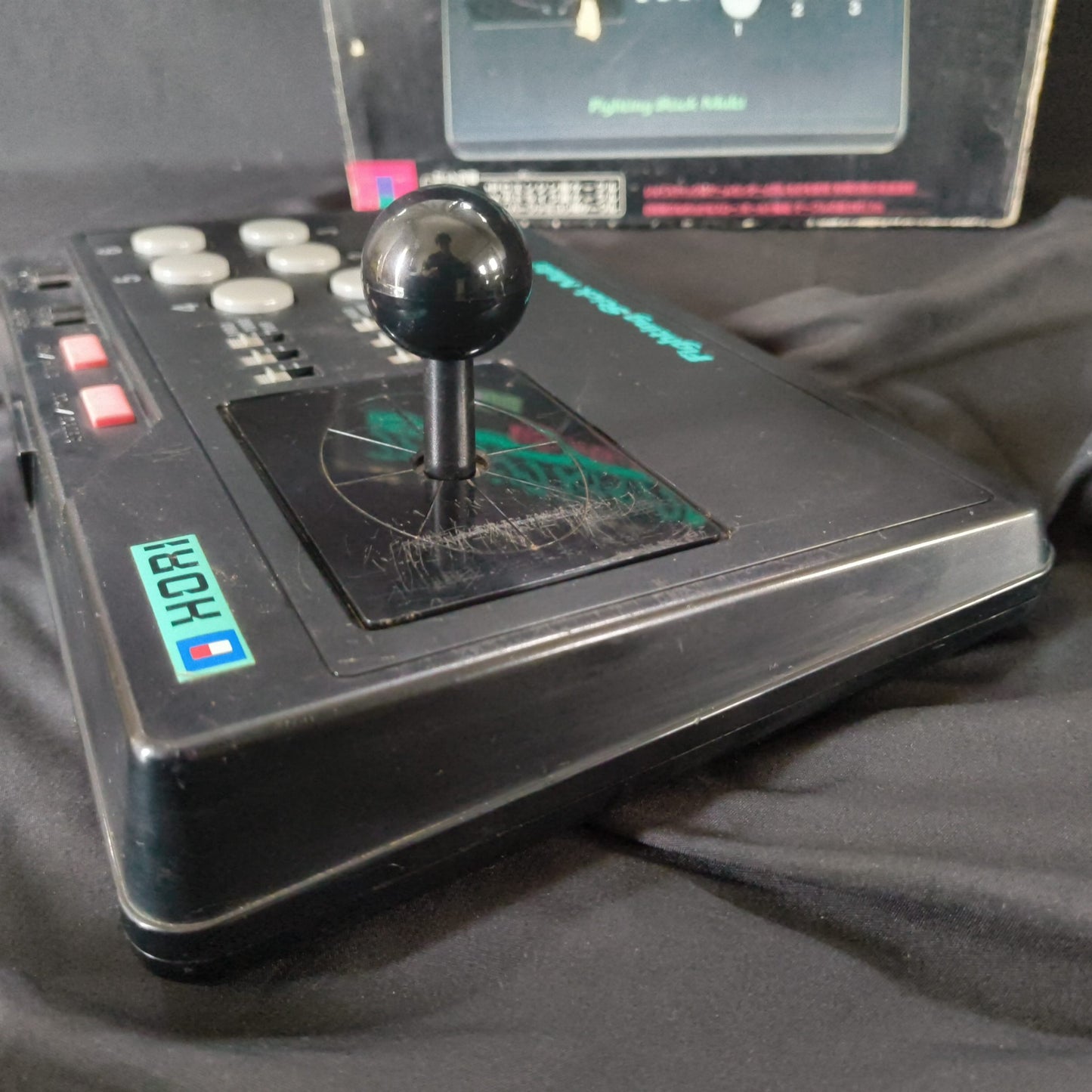 Hori Arcade Fighting Stick Multi for SNES, PC Engine, Megadrive Boxed set-h0807-