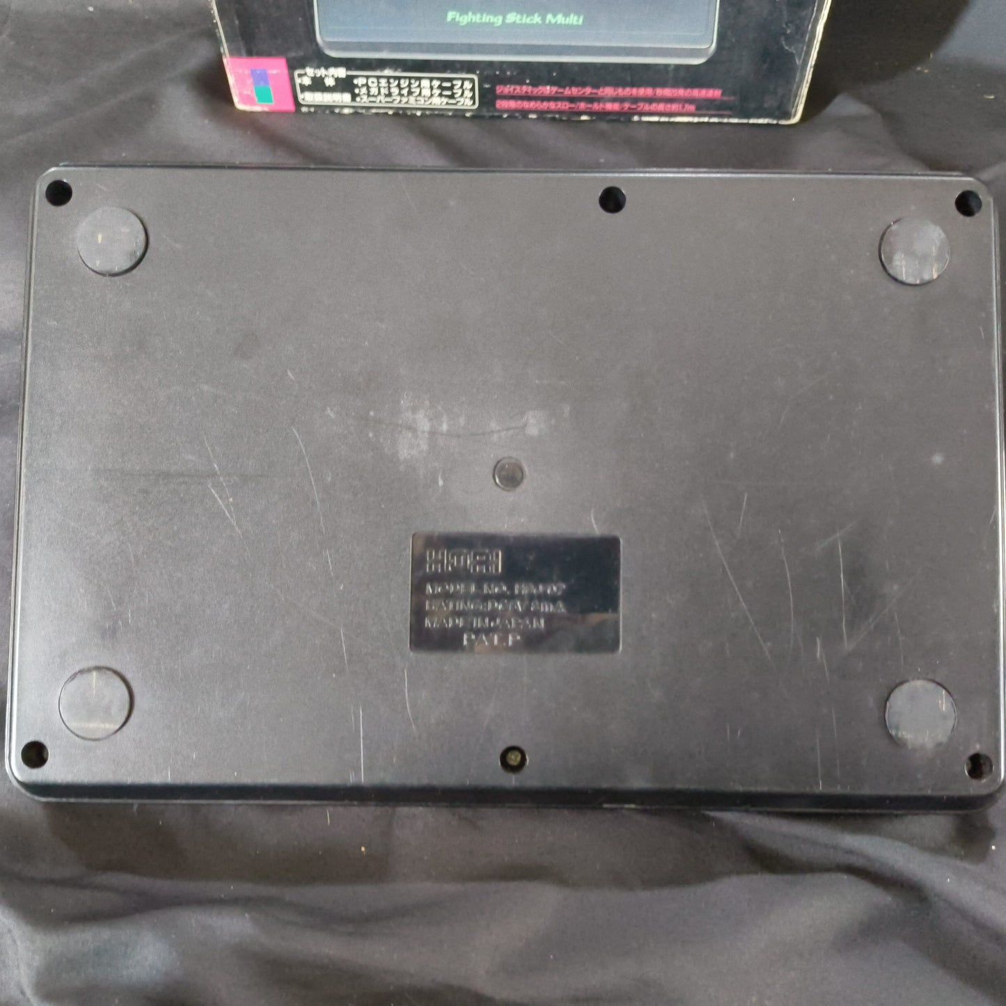 Hori Arcade Fighting Stick Multi for SNES, PC Engine, Megadrive Boxed set-h0807-