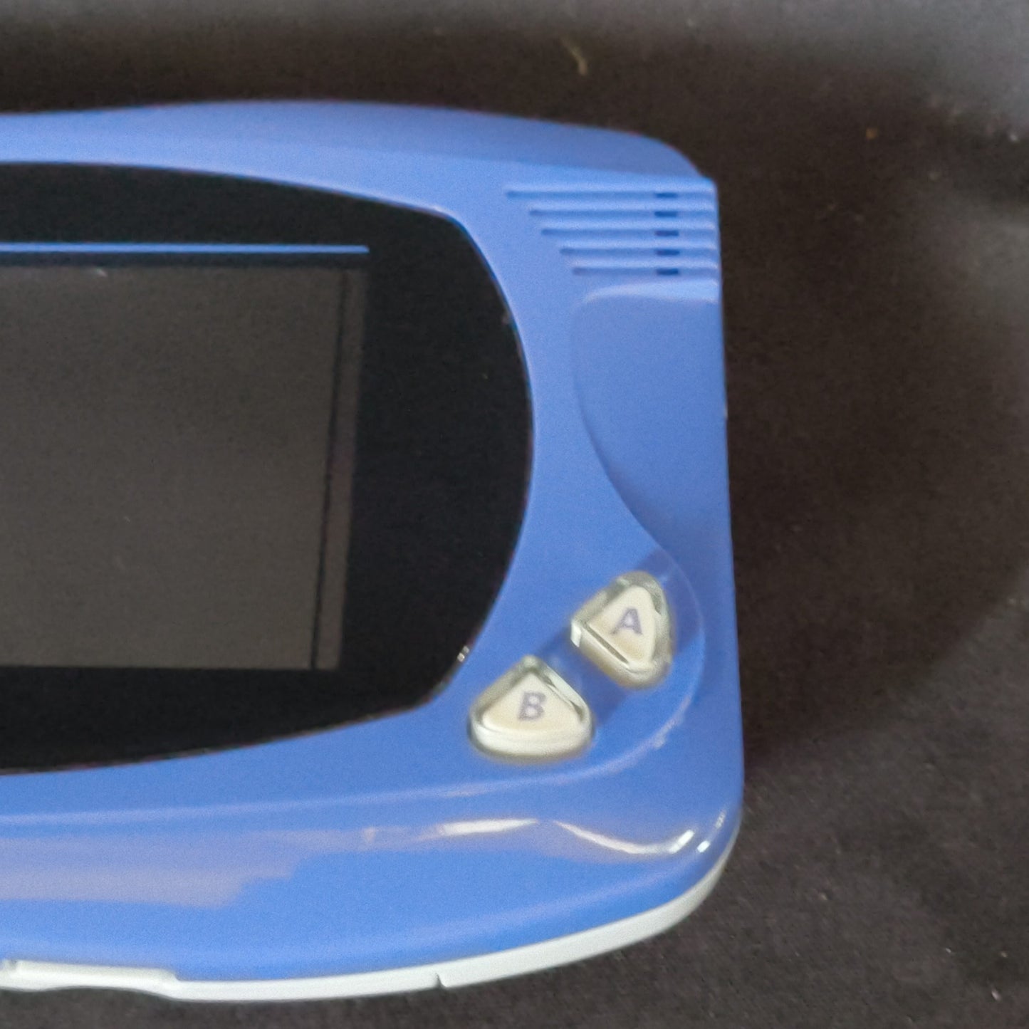 Wonder Swan Crystal Blue Violet BANDAI Console,Manual Boxed set, Working-h0808-2