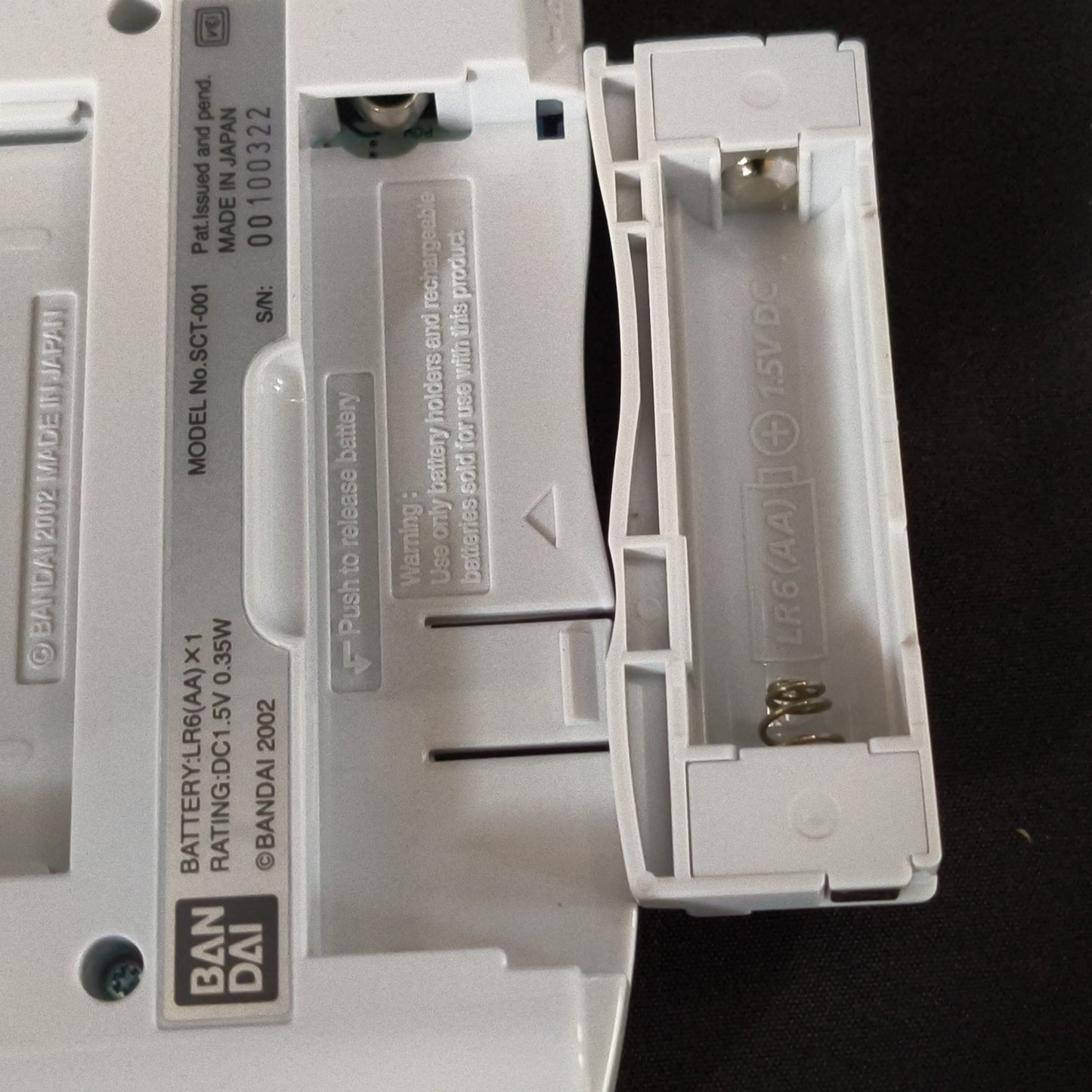 Wonder Swan Crystal Blue Violet BANDAI Console,Manual Boxed set, Working-h0808-2