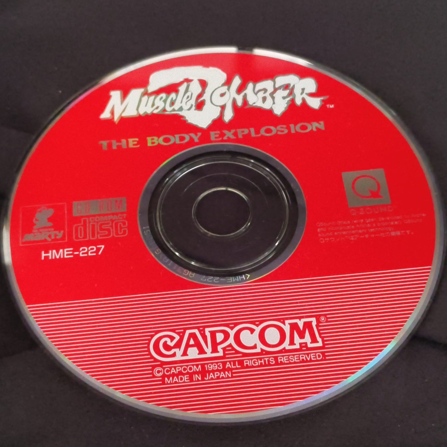 MUSCLE BOMBER (Saturday Night Slam Masters)  FM TOWNS / MARTY Boxed set-f0811-