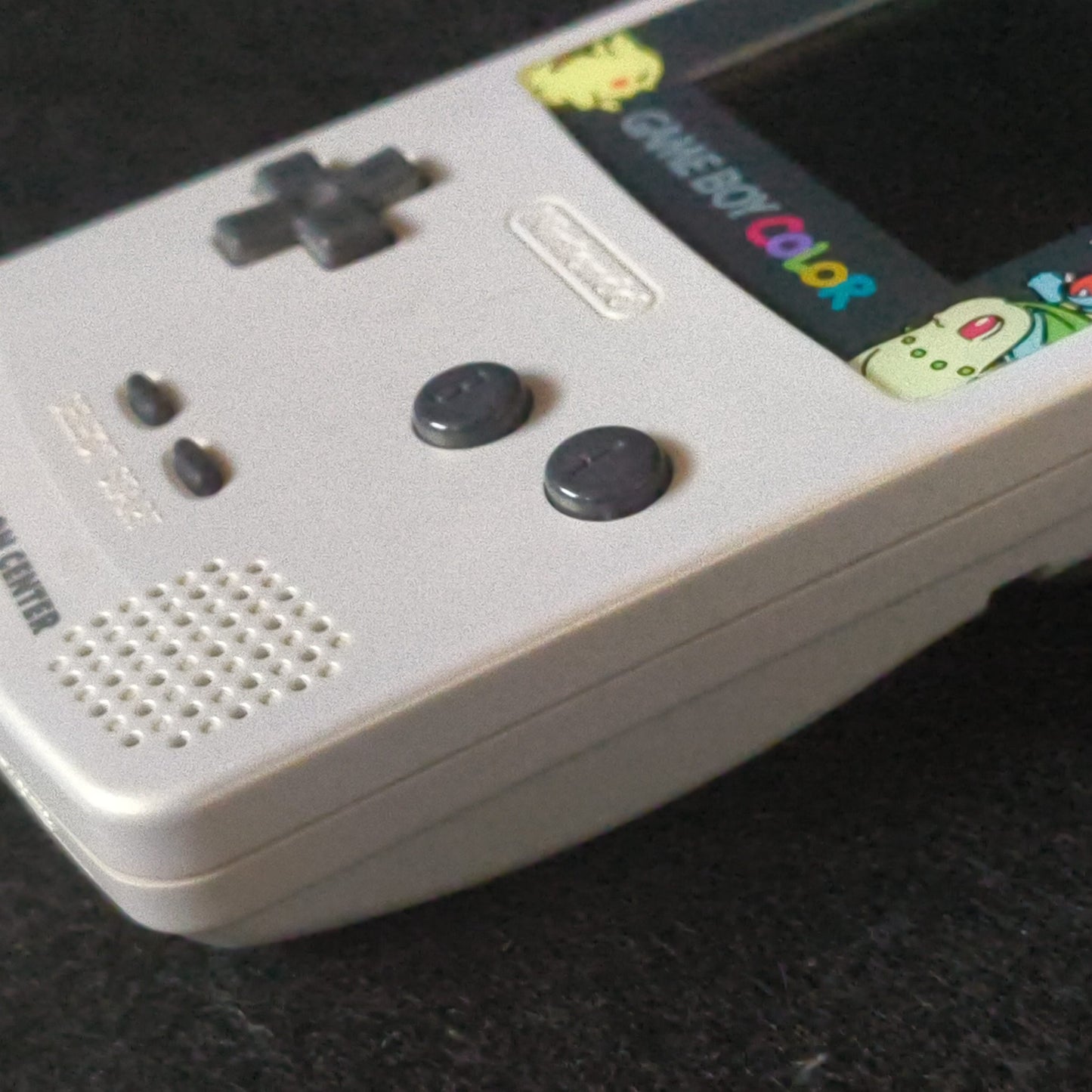 Nintendo Gameboy Color Pokemon Center Limited Edition silver console set-h0811-