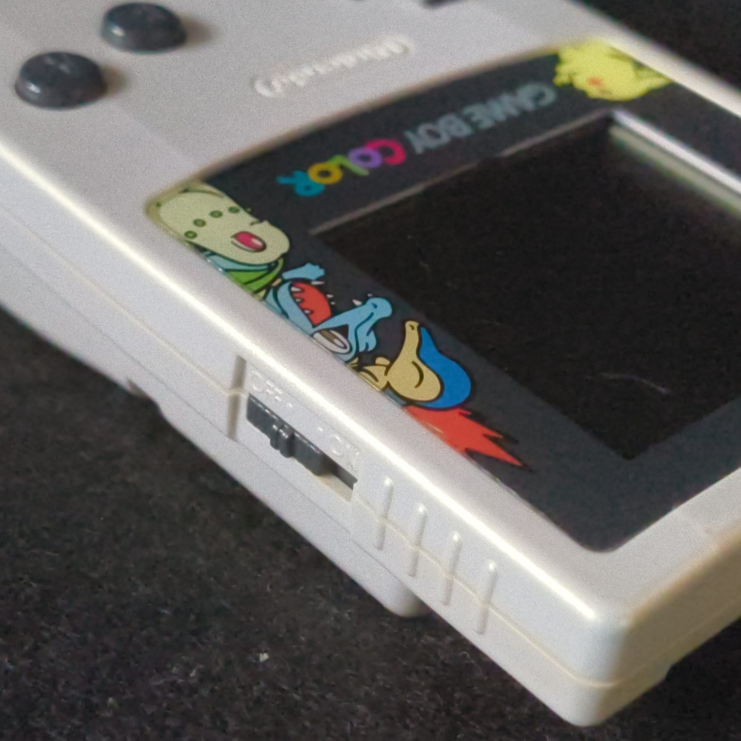 Nintendo Gameboy Color Pokemon Center Limited Edition silver console set-h0811-