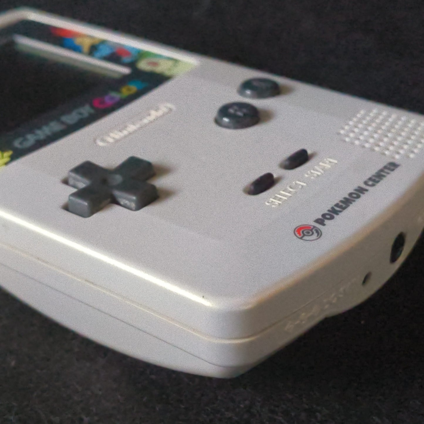 Nintendo Gameboy Color Pokemon Center Limited Edition silver console set-h0811-