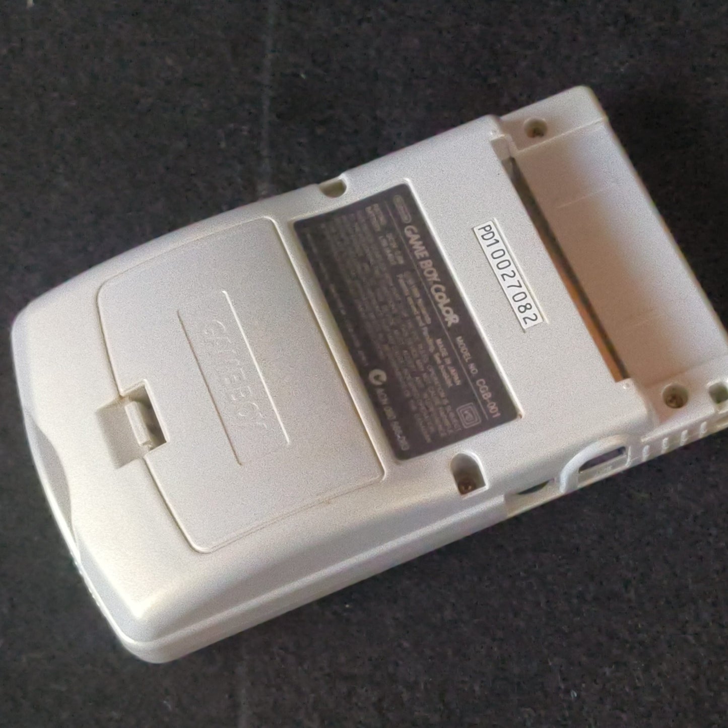 Nintendo Gameboy Color Pokemon Center Limited Edition silver console set-h0811-