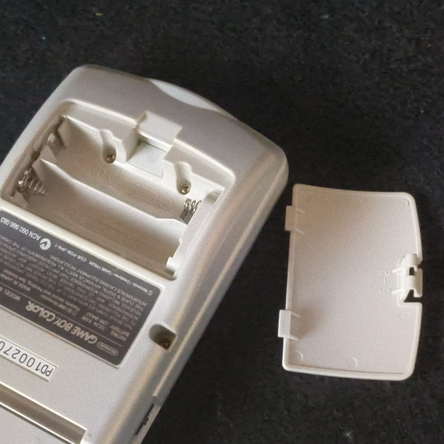 Nintendo Gameboy Color Pokemon Center Limited Edition silver console set-h0811-