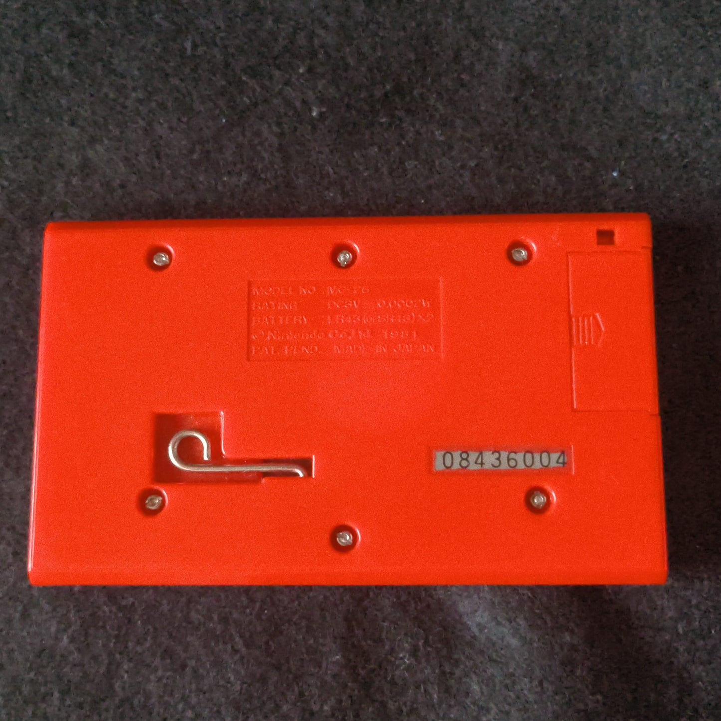 Vintage Nintendo Game & Watch Mickey Mouse. Handheld game, w/Manual, Box,Working