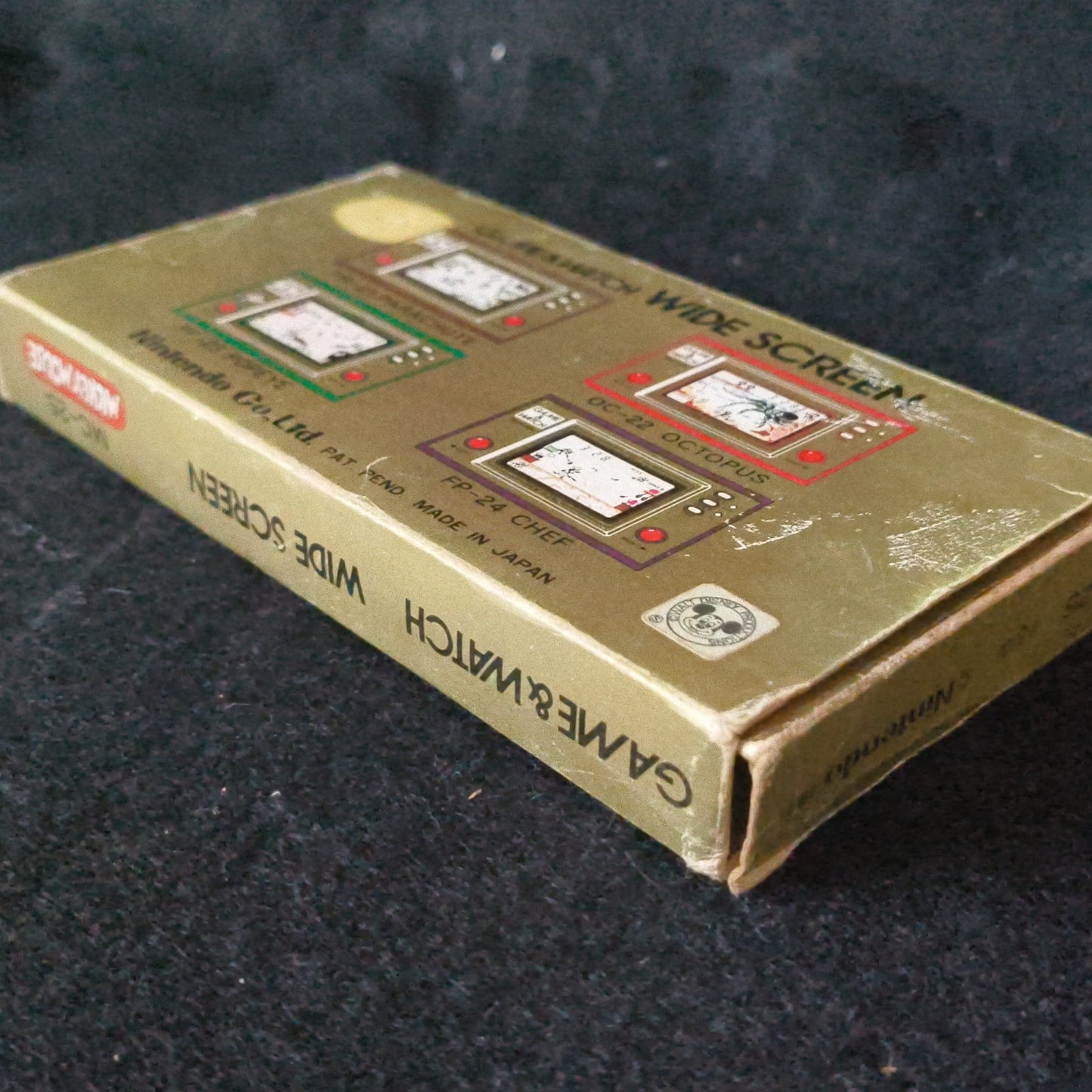 Vintage Nintendo Game & Watch Mickey Mouse. Handheld game, w/Manual, Box,Working