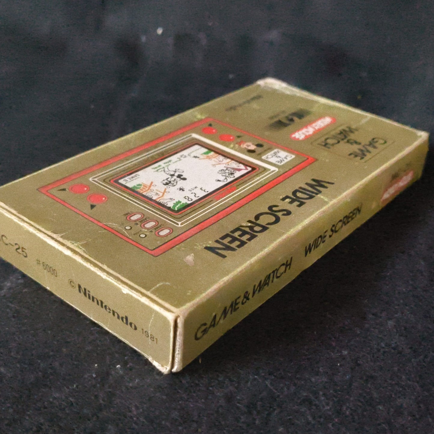 Vintage Nintendo Game & Watch Mickey Mouse. Handheld game, w/Manual, Box,Working