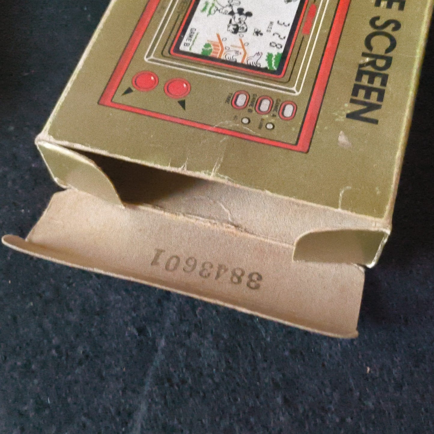 Vintage Nintendo Game & Watch Mickey Mouse. Handheld game, w/Manual, Box,Working