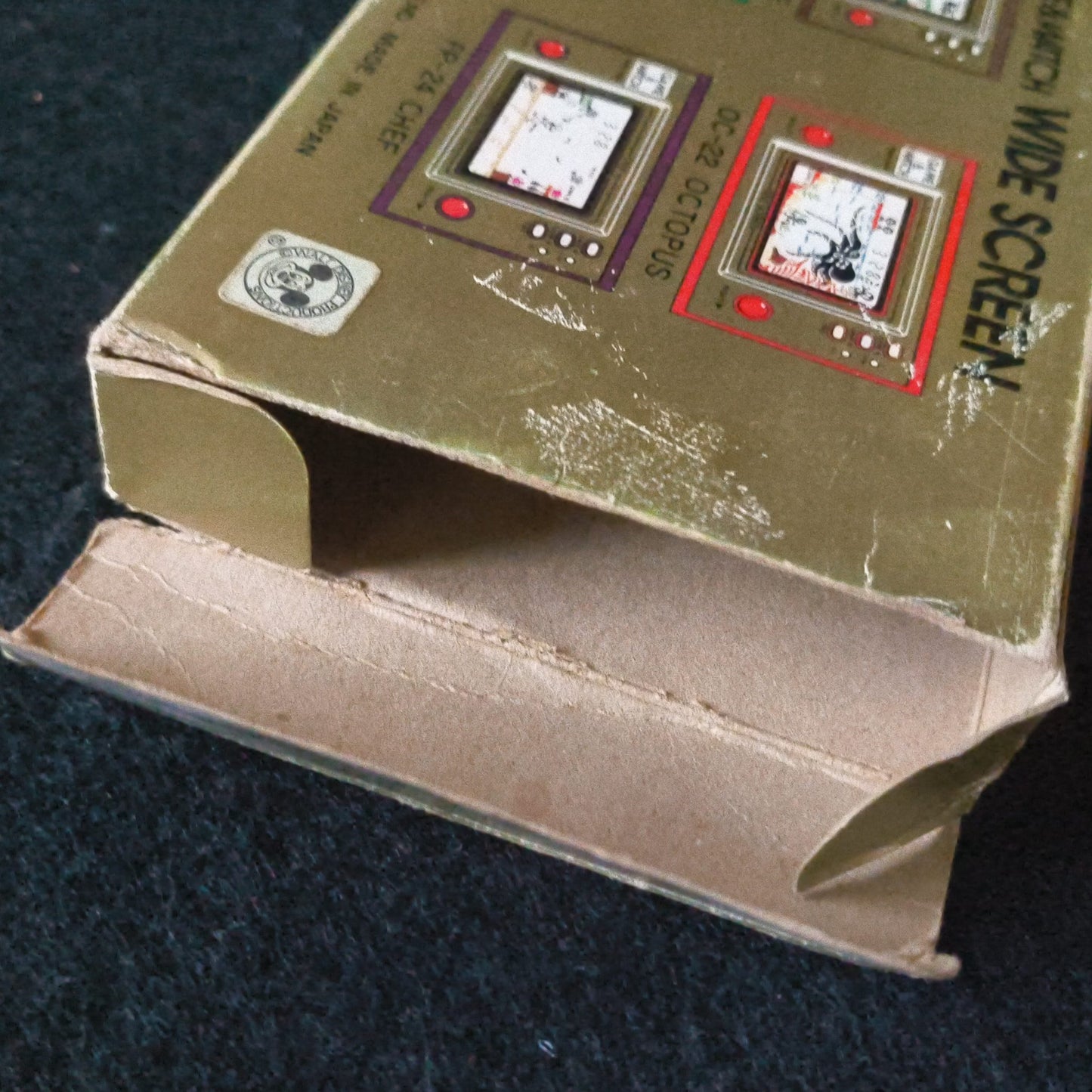 Vintage Nintendo Game & Watch Mickey Mouse. Handheld game, w/Manual, Box,Working