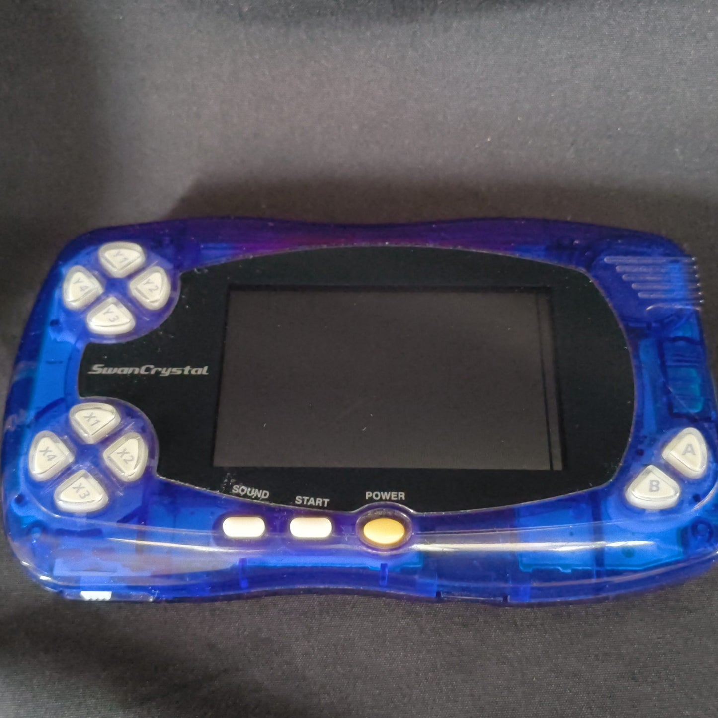 Bandai Wonder Swan Crystal Clear Blue BANDAI Console,Manual,Boexed set-h0815-