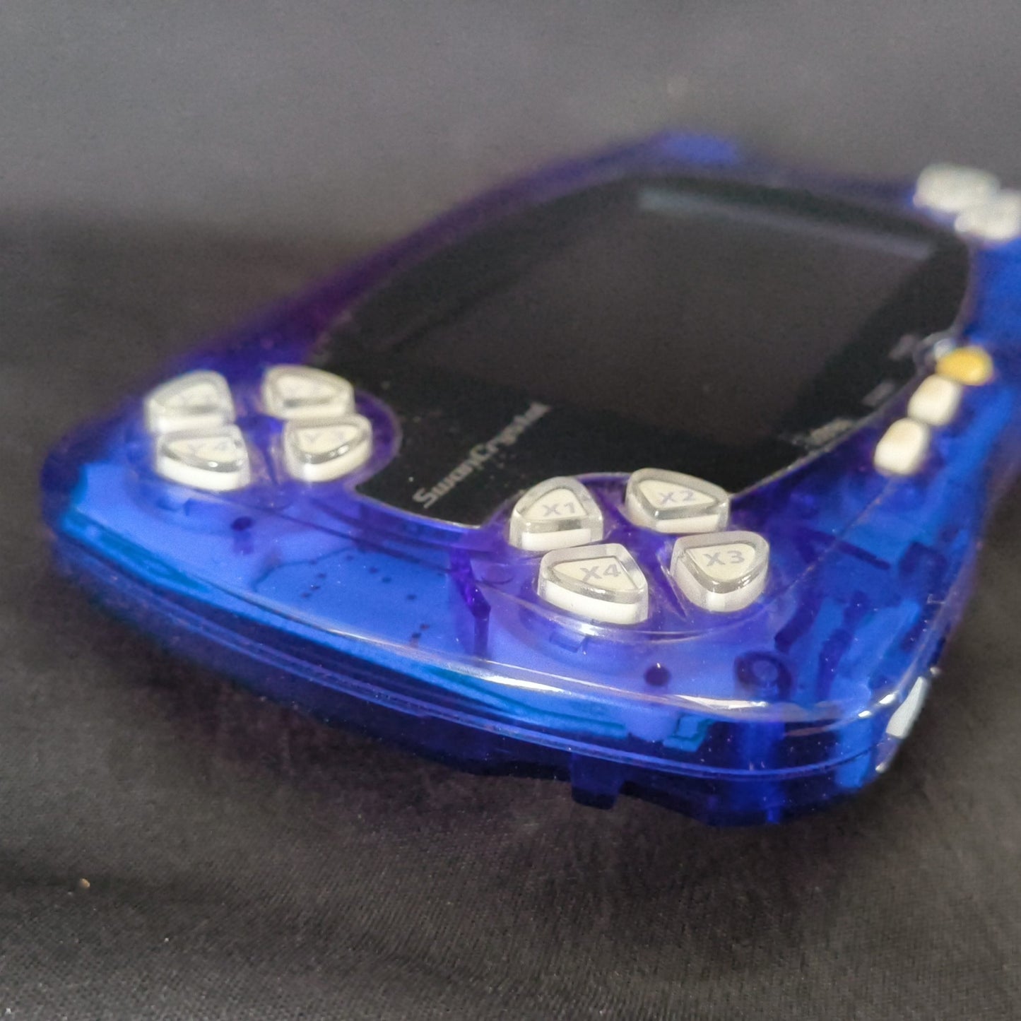 Bandai Wonder Swan Crystal Clear Blue BANDAI Console,Manual,Boexed set-h0815-