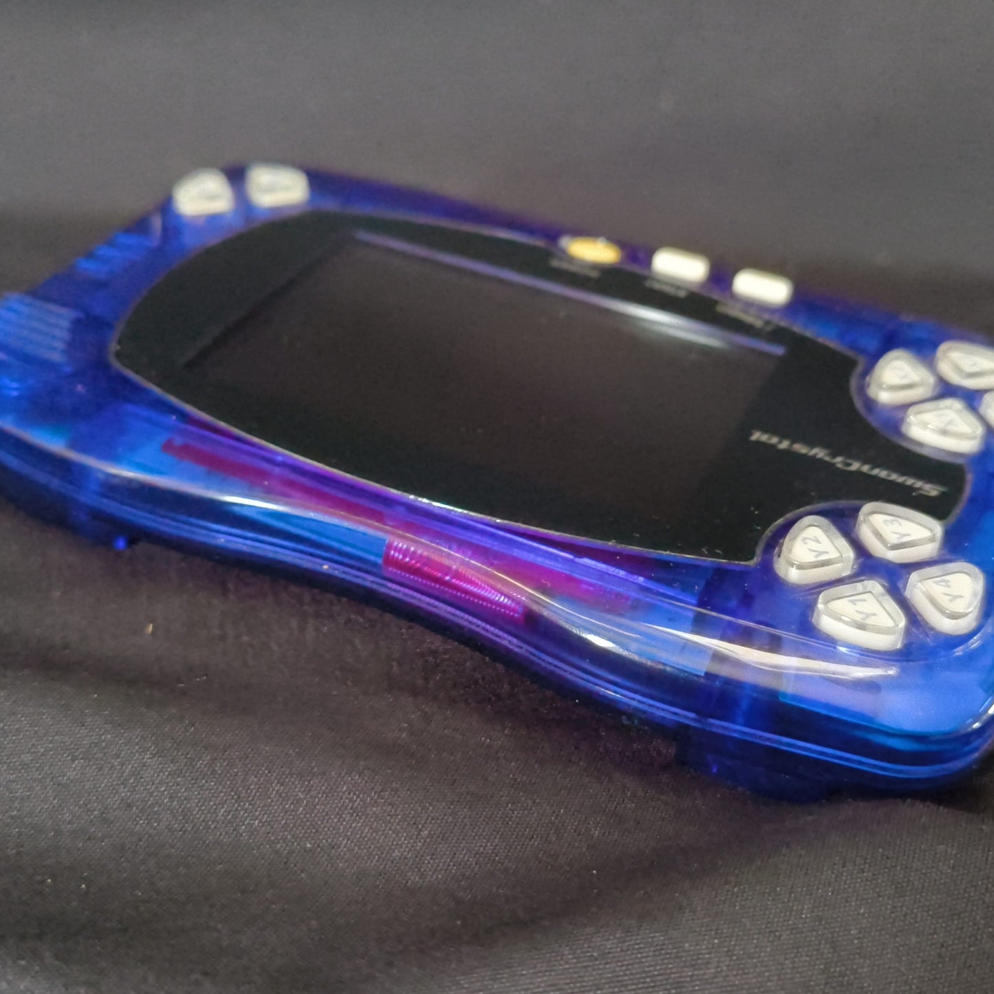 Bandai Wonder Swan Crystal Clear Blue BANDAI Console,Manual,Boexed set-h0815-