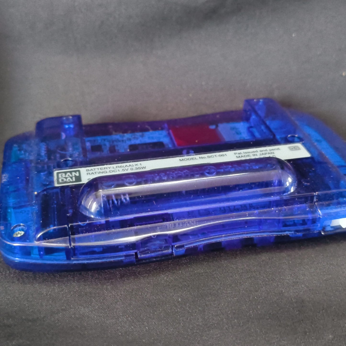 Bandai Wonder Swan Crystal Clear Blue BANDAI Console,Manual,Boexed set-h0815-